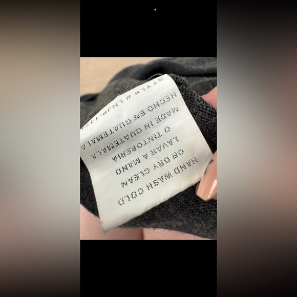 Vintage Y2K Lace Open Back Skater Dress With Belt Loops Grey/Black - Picture 10 of 11